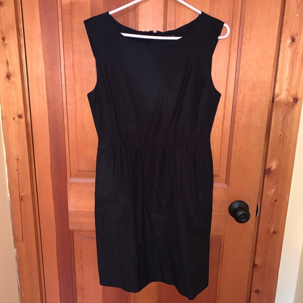 Black cotton brew factory dress